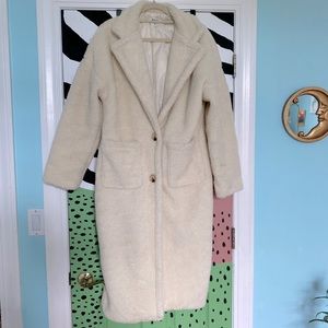 teddy pocket coat